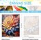 Offito Flowers Paint-by-Numbers Kit for Adults (16"x20") – DIY Canvas Painting for Beginners, Acrylic/Oil Art Kit for Home Wall Decor & Gifts (No Frame)